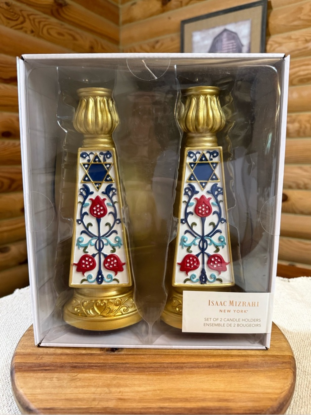 Isaac Mizrahi SHABBAT CANDLESTICKS